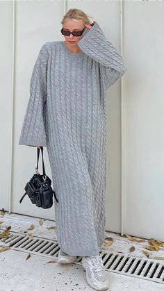 Women's Maxi Dress,maxi Plus Size Dress,plus Size Loose Dress,boho Dress,long Sweater Dress,cotton Maxi Dress,knit Dress Women,gauze Dress - Etsy Sweater Dress Outfit Winter, Sweater Dress Outfit, Boho Dresses Long, Cotton Maxi Dress, Winter Dress Outfits, Dress Knit, Long Sweater Dress, Dress Sweater