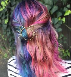 Hair Pin Bun, Bun Holder, Spring Hair Color, Pin Hair, Cat Whiskers, Hair Color For Women, Ombre Hair Color, Hair Slide, Spring Hairstyles