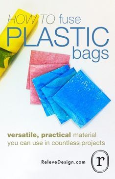 how to use plastic bags by reflex design