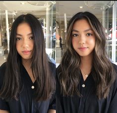 Asian Brown Hair, Asian Hair Dye, Asian Hair Highlights, Ash Brown Hair Balayage, Dark Brunette Hair, Honey Brown Hair