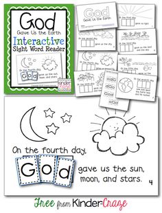 printable worksheets for kids to help them learn how to read the bible