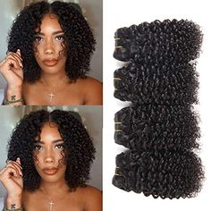 Short Curly Weave Hairstyles, Hair Natural Color, Wave Hair