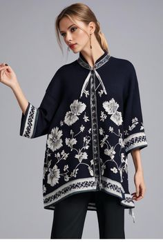 size curve blouses crane print loose oversized blouse 106791 Crane Print, Graduation Outfits, Women's Blouses, Oversized Blouse, Summer Concert, Graduation Outfit, Heat Styling Products, Print Blouse, Fashion Colours