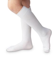 Classic Nylon Knee High Socks: White Jefferie's Socks White Knee High Socks, Girls Knee High Socks, Rib Top, Valentine's Day Outfit, Easter Outfit, Classic Wardrobe, High Knees, Girls Socks, Knee Socks