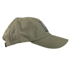 RANGER GREEN RANGE HATS Performance fit, medium profile, knit mesh, Velcro enclosure, no button. Embroidered black and silver American flag on a ranger green full fabric Ripstop cap with velcro adjustable enclosure. No button on the top, so you can wear this with ear protection and headphones. Front Panels: Unstructured Floppy Style Ripstop Rear Panels: Full Fabric Ripstop Profile Depth: Medium Profile Rear Enclosure: Velcro Enclosure Bill Style: Curved Button: No Button On Top Decoration: Embro Military Style Hat For Streetwear, Khaki Trucker Baseball Cap, Khaki Trucker Style Baseball Cap, Khaki Trucker-style Baseball Cap, Military Style Baseball Cap With Logo Patch, Khaki Trucker Baseball Cap With Curved Brim, Khaki Trucker Cap With Curved Brim, Functional Curved Bill Baseball Cap For Outdoor, Green Visor Baseball Cap For Outdoor Activities