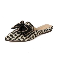 women's spring outerwear slippers ladies mule low heel casual shoes pointy Sexy leopard print design Houndstooth banquet wear Spring Outerwear, Fur Ankle Boots, Leopard Print Shoes, Leopard Shoes, Fashion Shoes Flats, Flower Shoes, Loafer Shoes Women, Winter Shoes For Women, Warm Shoes