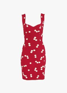 Alaia Dress, Airport Fashion, Dot Dress, Polka Dot Dress, Dress For Women, Lady In Red, Aesthetic Clothes, Beautiful Dresses, Korean Fashion