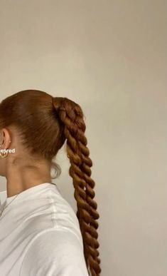 Stretched Hair, Pre Stretched Braiding Hair, Professional Hair Extensions, Hair For Women, Protective Hairstyles Braids, Hairdos For Curly Hair, Hair Ponytail, Hair Ponytail Styles, Penteado Cabelo Curto