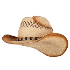 Raffia Straw Cowboy Hat with Natural Rope Trim Strap Outback Hat, Straw Cowboy Hat, Western Hat, Cowboy Style, Western Hats, Steve Mcqueen, Cowboy Hat, Western Cowboy, Cowboy Hats