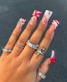 New Jersey Celebrity Nail Tech 🖤 (@nyahnicolenails) • Instagram photos and videos Short Hills, Hard Nails, Duck Nails, Colored Acrylic Nails, Short Square Acrylic Nails, Acrylic Nails Coffin Pink, Christmas Nails Acrylic, Vacation Vibes, Unique Acrylic Nails