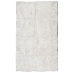 a white rug on a white background