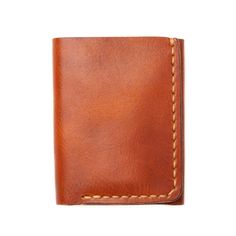 Leather Trifold Wallet - English Tan Popov Leather Full Grain Leather Wallet, Leather Trifold Wallet, Horween Leather, Engraved Initials, Flip Out, Personalized Keychain, Trifold Wallet, The English, Custom Engraving