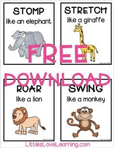 free printable worksheets to teach children about animals