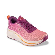 Skechers-GR Max Cushioning Elite 2.0 Alaura Sneaker - Women's Enjoy well-rounded comfort in the GR Max Cushioning Elite 2.0 Alaura sneaker from Skechers. This machine washable pair sports Goga Mat technology for extra padding, Natural Rocker technology, and Ultra Go cushioning that provide support underfoot. Pink Slip-on Sneakers For Walking, Synthetic Air Max Cushioned Sneakers For Walking, Synthetic Sneakers With Air Max Cushioning For Walking, Pink Low-top Walking Shoes With Air Max Cushioning, Pink Sports Sneakers With Arch Support, Pink Slip-on Walking Sneakers, Pink Running Shoes With Arch Support And Round Toe, Pink Synthetic Walking Shoes With Arch Support, Pink Running Shoes With Arch Support