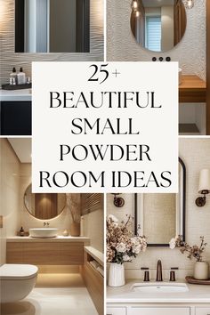 the top 25 beautiful small powder room ideas