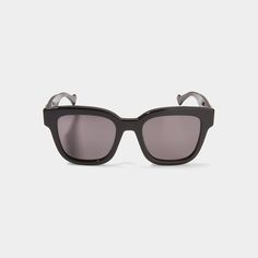 *feminine squared shape in acetate chacacterized by bold volumes and strong Personality Gucci Gg0998s Eye/bridge/temple (in mm): 52-21-145 Eyewear style: Rectangle Acetate 100% UVA/UVB protection Made in Italy Strong Personality, Acetate Sunglasses, Eyewear Fashion, Bergdorf Goodman, Temple, Tops Designs, Bridge, In Italy, Gucci