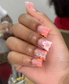 Classy Acrylic, Girly Acrylic, Classy Acrylic Nails, Nail Idea