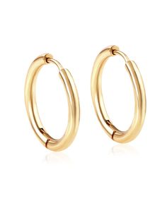 A timeless classic design! The minimalist endless hoop earring offers versatility with any outfit you choose, whether in radiant rose, shining silver, or glittering gold! All products are nickel-free and hypoallergenic. Item sold in sets. SPECIFICATIONS Gauge: 20G (0.8mm) Hoop Thickness: 2.5mm Diameter: 8mm, 10mm, 12mm Material: 316L Surgical Stainless Steel Color: Silver, Gold, Rose Gold MATERIALS 316L Surgical Stainless Steel We use only the highest quality of materials for our customers. 316L Gold Small Hoop Plug Earrings For Everyday, Gold Hypoallergenic Hoop Piercings, Yellow Gold Hoop Earrings (pierced), Elegant Gold-tone Hoop Earrings For Pierced Ears, Hypoallergenic Small Hoop Gold Plug Earrings, Impuria Ear Piercing, Triple Piercing, Anti Tragus Piercing, Ear Piercing Jewelry