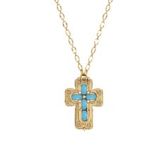 Display your spirituality proudly with this lovely blue moonstone-embellished gold tone cross locket necklace from Symbols of Faith. Display your spirituality proudly with this lovely blue moonstone-embellished gold tone cross locket necklace from Symbols of Faith. FEATURES Pendant size: 2.1 in. x 1.4 in. Chain length: 32 in. Clasp: lobster-claw Metal: alloy Plating: gold tone Finish: polished 1 photo opening Material: moonstone Nickel safe Not appropriate for children 14 years old and younger. Cross Necklaces Women, Blue Cross Necklace, Blue Bohemian Necklace With Cross Pendant, Bohemian Gold Cross Pendant Jewelry, Bohemian Blue Cross Pendant Necklace, Spiritual Yellow Gold Cross Necklace, Blue Spiritual Cross Jewelry, Blue Cross Spiritual Jewelry, Spiritual Cross Shaped Gemstone Necklace