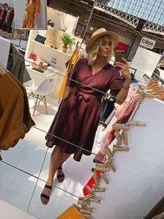 "Adorable linen wrap dress, made in vintage style with wide belt, two side pockets. A flared skirt adds elegance and a lot of fun to this linen midi dress. Kimono style wrap gives out boho linen dress vibes. Burgundy grape color is absolutely stunning, it suits this linen dress just so right. However, I am sure, this dress will wear each color as beautifully as the one in the picture. Sleeves are 3/4 length and are rolled up in the ends. V neckline made this dress even more feminine and girly. I Summer Belted Wrap Dress For Day Out, Summer Linen Belted Dress For Work, Belted Linen Midi Dress For Day Out, Chic Linen Belted Midi Dress, Summer A-line Belted Wrap Dress, Casual Belted Wrap Dress For Day Out, Chic Linen Wrap Dress With Tie Waist, Linen Tie Waist Dress For Day Out, Linen Midi Dress With Tie Waist For Day Out