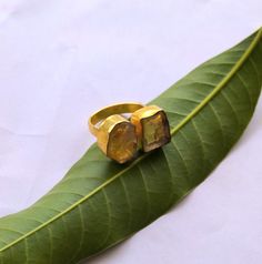 Natural Citrine Ring, November Birthstone Ring, Adjustable Ring, 18K Yellow Gold Plated Ring, Fashion Ring, Handmade Ring, Yellow Stone Ring Detail Model Code: ZKCR-1212 Stone: Citrine Metal: Brass Yellow Gold Plated Weight: 7.50 CMS This stone you will receive may vary slightly in color from the images because these are natural gemstones and vary to each other every single time and it is not possible to get the same color what is showing in the images. Return Policy If for any reason you are not happy with your purchase you may return it within 14 days of you purchase. Please send me a convo and I will be happy to assist you with any question or concern. Important Information *My Customer Service Is Available 7 Days A Week * I use Natural Gemstone * The stones may vary slightly in color,h Ring Yellow Stone, Yellow Stone Ring, Yellow Stone Rings, November Birthstone Ring, Ring Fashion, Citrine Ring, Yellow Stone, Natural Citrine, November Birthstone