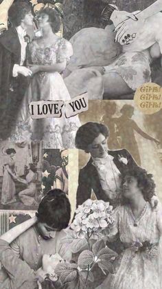 #wallpaper #wallpapercollage #black #blackandwhite #white #vintageaesthetic #vintage #vintagelove #lesbian #lesbianaesthetic #collageart  #collagewallpaper #love #loveislove #queer Cottagecore Wallpaper, Vintage Love, Vintage Aesthetic, Wall Collage, Collage Art, You And I, I Love You, White, Black