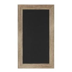 a wooden frame with a blackboard in the middle