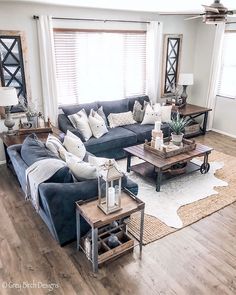 the living room is clean and ready to be used as a den or family room