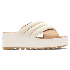 A signature scalloped sole provides adventure-ready traction in a sporty platform mule topped with crisscross straps crafted from supple leather. $62.97 Luxury Cream Round Toe Wedge Sandals, Spring Sport Sandals With Lug Sole, Spring Synthetic Sport Sandals With Lug Sole, Spring Synthetic Sandals With Lug Sole, Leather Slide Sport Sandals For Spring, Spring Leather Sandals With Lug Sole, Leather Sport Sandals With Lug Sole, Leather Platform Wedge Sandals For Outings, Platform Slide Sandals