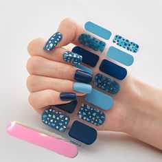 Gel Nail Wraps Nail Decals Nail Stickers Gel Nails Manicure Etsy Diy Nails Stickers, Image Nails, Christmas Nail Stickers, Matte Nail Polish, Matte Nail, Nail Art Glitter, Colorful Nail Art, Perfect Manicure, Nail Art Gel