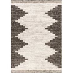 a brown and white rug on a white background