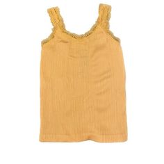 Material Is Thick And Stretchy. In The Pic, The Top Is A Bit Yellow But In Person It Is A Bright Orange. New Without Tags. Yellow Sleeveless Top With Lace Trim, Yellow Lace Trim Sleeveless Top, Spring Solid Color Tank Top With Lace Trim, Casual Yellow Tops With Lace Trim, Summer Solid Color Tops With Lace Trim, Trendy Lace Trim Tank Top For Spring, Forever 21 Cotton Stretch Tank Top, Fitted Cotton Tank Top By Forever 21, Forever 21 Fitted Cotton Tank Top