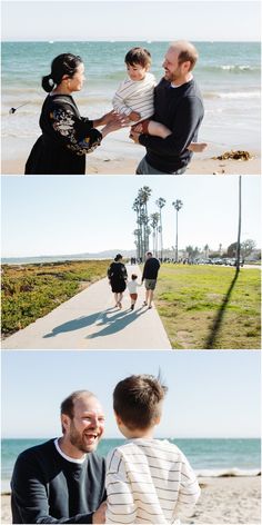 Santa Barbara Family Photo Session at East Beach in California