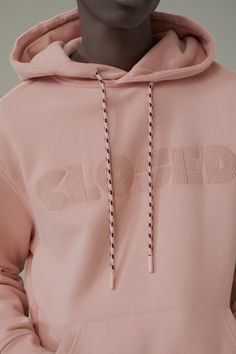 HOODIE MIT LOGO STITCHING | CLOSED Trendy Hoodies, Hoodie Logo, 자수 디자인, Shirt Embroidery, Men Fashion Casual Outfits