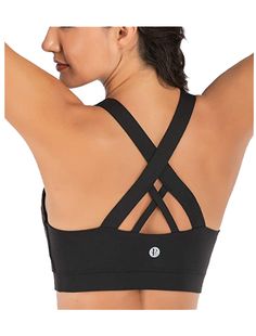 Sports Bra for Women, Criss-Cross Back Padded Strappy Sports Bras Medium Support Yoga Bra with Removable Cups: -women sports -sports dress -nike sports -all sports -sport casual outfits -sport wear women -sportswear -fashion sport -sports team outfits for women -sports hairstyles -lululemon spandex -sport shorts -womens sports wear -hair for sports -black athletic shoe -vsx sport -bra outfit fashion -sports fitness -outfit sport -sports apparel -outfits for sports events -adidas sport bras