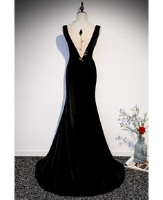 Get 10% off now! Buy slim fit black mermaid velvet evening dress double vneck at cheap price online. Free stable shipping and pro custom service since 2009. Fitted Black Velvet V-neck Dress, Black Fitted Velvet Dress V-neck, Velvet V-neck Evening Dress For Gala, Black V-neck Mermaid Dress For Prom, Black Velvet V-neck Evening Dress, V-neck Velvet Evening Dress, Black V-neck Velvet Dress, Velvet Evening Dress, Wedding Party Accessories