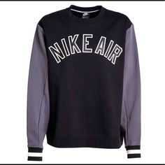 New Nike Men Sweatshirt Size Small **New To Poshmark? ** Sign Up And Receive $10 For Being A New Member Https://Posh.Mk/Ppkymppwchb Enter Code: Blkbirdshop Nike Urban Crew Neck Hoodie, Nike Mens Sweatshirts Purple, Mens Crew Neck Sweater Nike, Nike Long Sleeve Sweatshirt With Logo, Nike Black Urban Sweatshirt, Nike Sportswear Mens, Nike Flight, Nike Crewneck, Military Hoodie