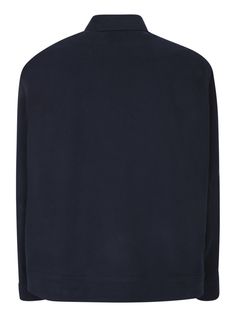 This stylish Lardini overshirt is crafted from premium blue cotton. It features a minimalistic design with clean lines, making it versatile enough for both formal and casual settings.Composition: 98% Cotton, 2% Elastane Long Sleeve Tops With Welt Pockets For Business, Blue Long Sleeve Tops With Welt Pockets, Classic Blue Top With Concealed Placket, Navy Modern Tops For Work, Modern Navy Tops For Work, Modern Business Tops With Pockets, Navy Long Sleeve Business Top, Navy Long Sleeve Top For Business, Navy Fold Down Collar Top For Work