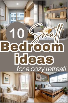 the top ten small bedroom ideas for a cozy home