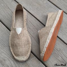 Olivia Mark - Classic Breathable Canvas Loafers: Casual Slip-on Fisherman Shoes with Cotton and Linen, Durable and Comfortable Casual Natural Loafers With Round Toe, Natural Color Casual Loafers With Round Toe, Fisherman Shoes, Comfortable Loafers, Canvas Slip On Shoes, Canvas Loafers, Comfortable Footwear, Mens Skate Shoes, Mens Rain Boots