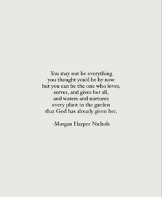 a quote from morgan harper nicholas on the subject of his book, you may not be everything