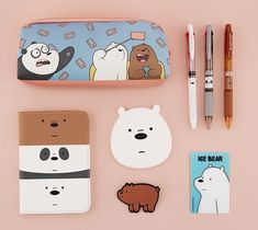 Aesthetic Backgrounds Horizontal, Stationery Obsession, Bear Bears, We Bare Bears Wallpapers, Gift Bags Diy, Effective Study Tips, School Tool