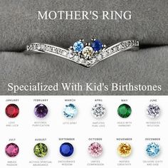 Mothers Day Ring, Mother’s Ring, Family Rings Mothers, Birthstone Rings For Mom, Mothers Birthstone Ring, Mothers Ring 3 Stone, Unique Mothers Rings, Birthstones Ring, Mother Ring