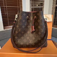 This Purse Was Used Twice. So Practically In Brand New Condition. It Comes With Original Box, Bag , And Dust Cover. Receipt And Serial Number Shown In Pic. Bags Louis Vuitton, Box Bag, Louis Vuitton Bags, Dust Cover, Louis Vuitton Bag, Original Box, Beauty Hacks, Bag Lady, Louis Vuitton