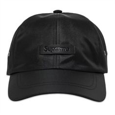 Supreme Ss23 Leather Patch 6-Panel Cap Black Trusted Seller 100% Authentic Fast Shipping Ss23 Polyamide Leather Box Logo Patch Adjustable Strap Made In China In Most Cases We Do Not Keep Original Packaging From Brands Unless It Is Shown In Our Listing Pictures, This Applies To All Clothing In Our Shop. All Pictures Are Taken By 0riginalfeet. Trendy Black Snapback Hat With Curved Visor, Classic Black Dad Hat For Streetwear, Luxury Baseball Cap For Streetwear With Visor, Luxury Curved Visor Hat For Streetwear, Luxury Visor Baseball Cap For Streetwear, Urban Black Baseball Cap With Logo Patch, Black Dad Hat With Logo Patch, Luxury Baseball Cap For Streetwear, Black Visor Hat With Logo Patch