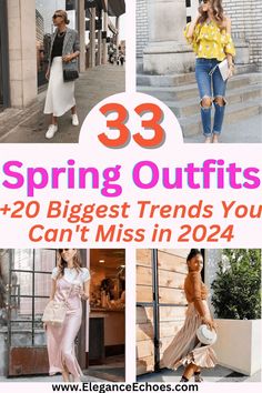 Here are essential 33 spring outfits, including accessories, the right footwear, and the best fabric for spring fashion outfits. Plus, check out 20 2024 trends for a stylish spring outfit inspiration. Dinner Outfit Spring 2024, Out To Dinner Outfit Spring, Casual Spring Dinner Outfit, Spring 2024 Shoe Trends, Spring Shoes 2024, Midsize Spring Outfits 2024, Dinner Outfits Spring, Spring Dinner Outfit, Casual Dinner Outfit Spring