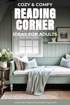 the cozy and comfy reading corner ideas for adults