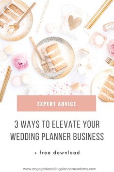 three ways to elevate your wedding planner business