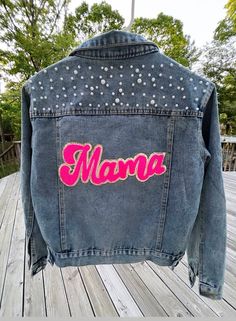 Diy Bedazzled Jean Jacket, Customizable Denim Jacket For Fall, Customizable Long Sleeve Denim Jacket, Customizable Denim Jacket, Customizable Denim Outerwear For Fall, Decorate Jean Jacket Diy, Customizable Blue Denim Jacket With Long Sleeves, Customizable Denim Outerwear For Spring, Customizable Long Sleeve Denim Outerwear