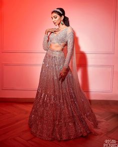 falguni shane peacock lehenga Silver Lehenga, Chic Bridal Dress, Sangeet Night, Engagement Lehenga, Engagement Gowns, Haldi Outfits, Sangeet Outfit, Sabyasachi Lehenga